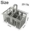 Multifunctional Dishwasher Basket Accessory Adapto Cutlery Basket For Bauknecht, For Indesit, For Hotpoint Dishwashers C00257140