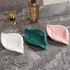 Soap Dish Drain Rack Ceramic Soap Drying Rack Not Easily Deformed Shell Conch Soap Box  Bathroom