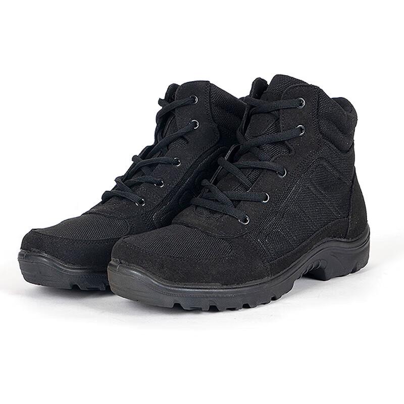 

Унисекс Черные Термоботинки на шнуровке со средним голенищем 3501 43