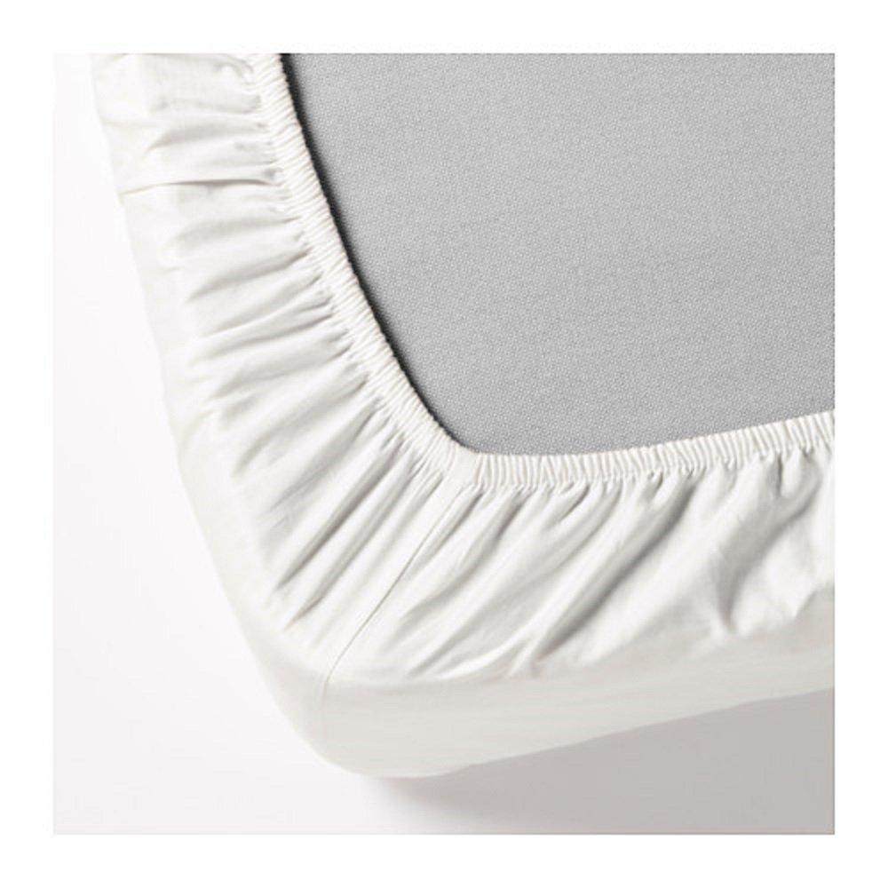 IKEA DVALA: Box Sheet 120 X 200 Cm, White (003.573.11)