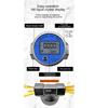 Waterproof Fuel Meter Digital Fuel Meter Water Flow Meter Mini Digital Turbines Flowmeter Fuel Flow Meter 2 Sizes