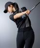 DESCENTE GOLF Acmt Women'S Mock Neck Ribbed Pullover Dr12Wfkp31
