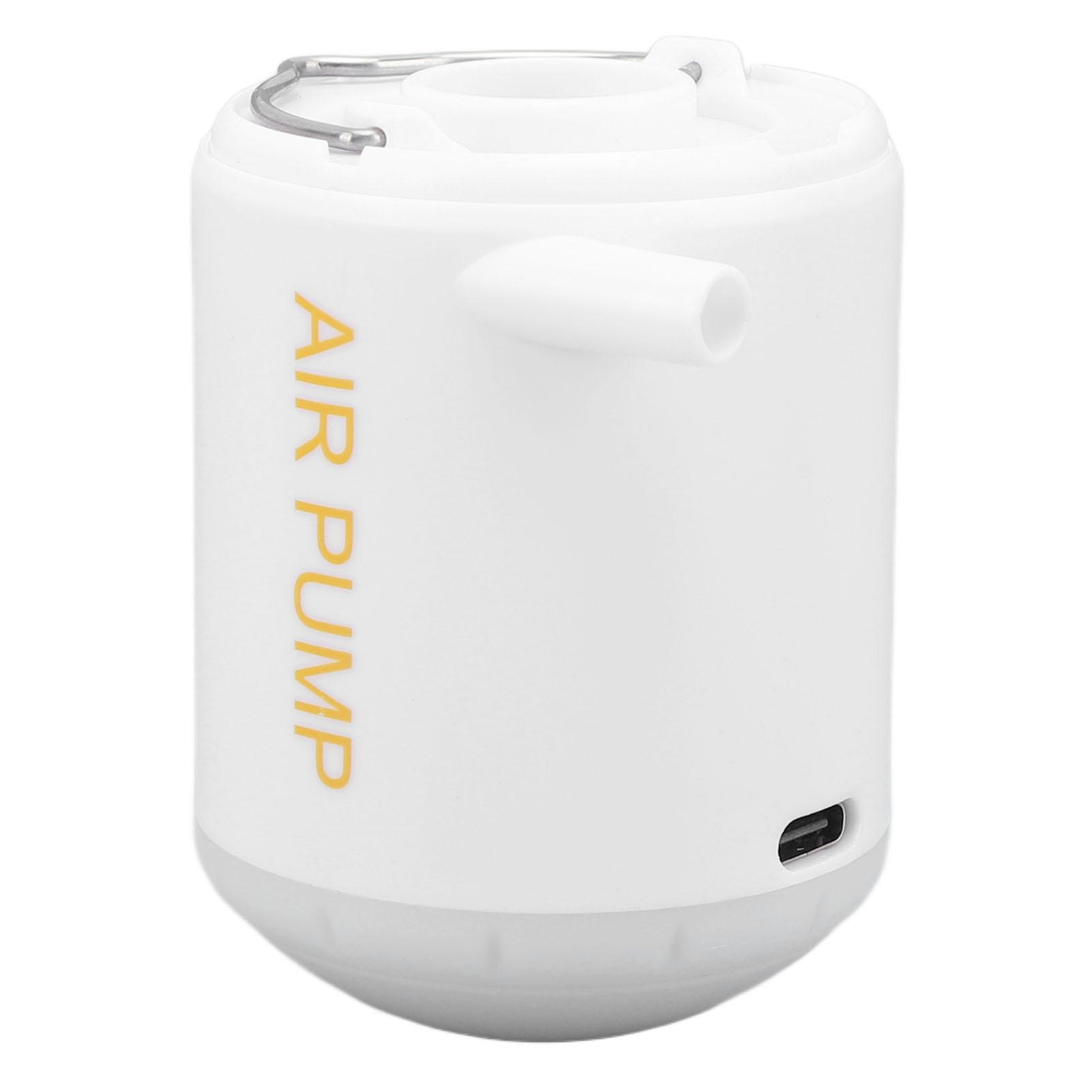 

Air Pump Powerful Inflating and Deflating Rechargeable Battery Versatile Portable Mini Air Mattress Pump for Camping