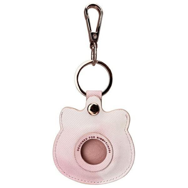Nimmy Zestaw 3W1 Torebka Na Telefon +    Portfel + Etui Na Lokalizator Różowy/Pink Big Eyed Pet 2.0 Cat