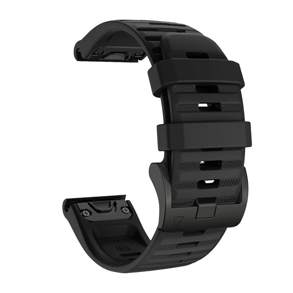 26/22mm Soft Silicone Strap for Garmin Fenix 8/Tactix 8/Enduro3 2/Fenix E 7X 6X Quick Fit Bracelet Wristband Garmin Fenxi E 47mm