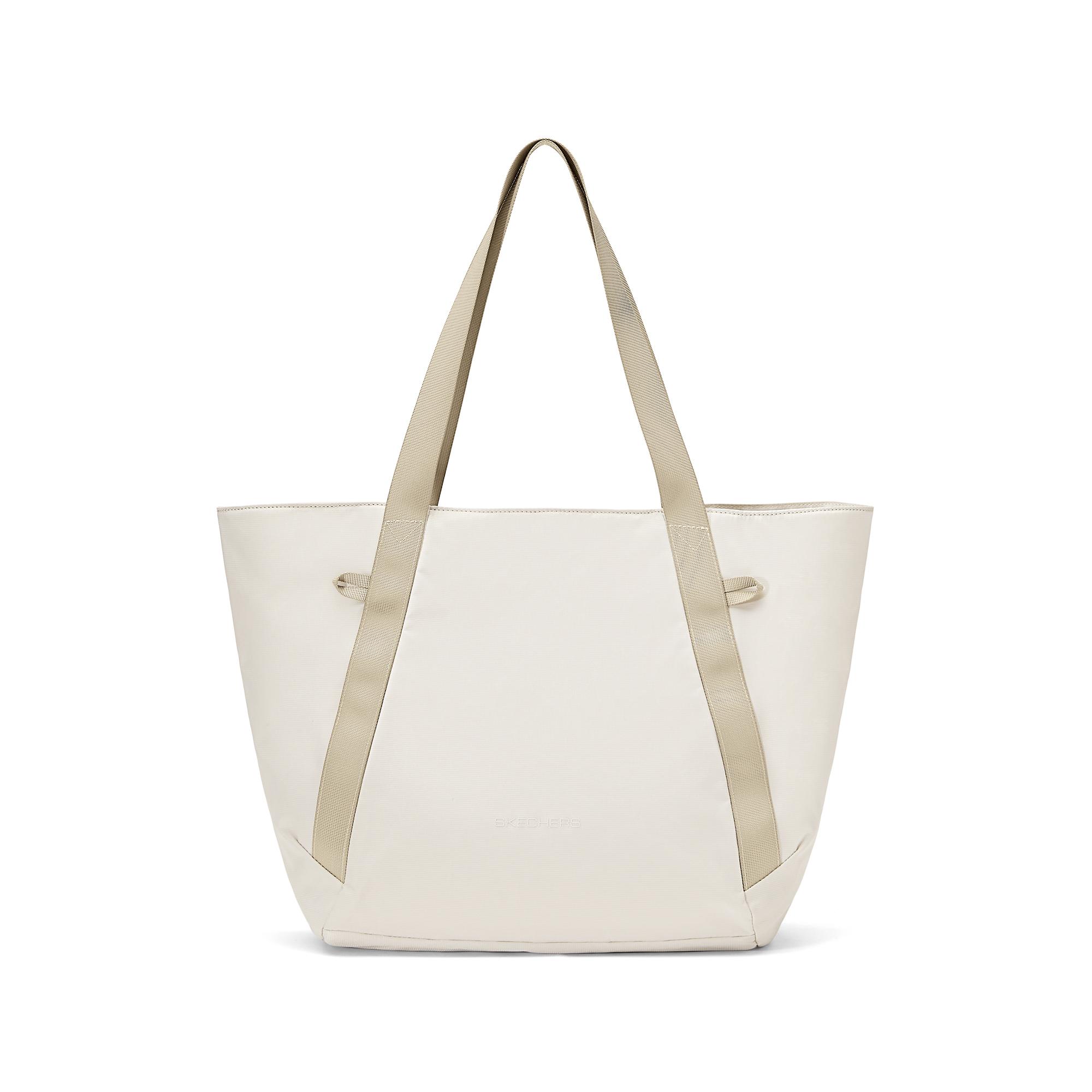 Skechers Logo Fabric Tote Bag Unisex Tote Bags Moonlight P225U112-004S Moonlight