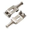 Musiclily Pro 10.8mm Sillets de chevalet Vintage Strat en Acier pour Guitares Électriques ST, Nickel (Lot de 6)