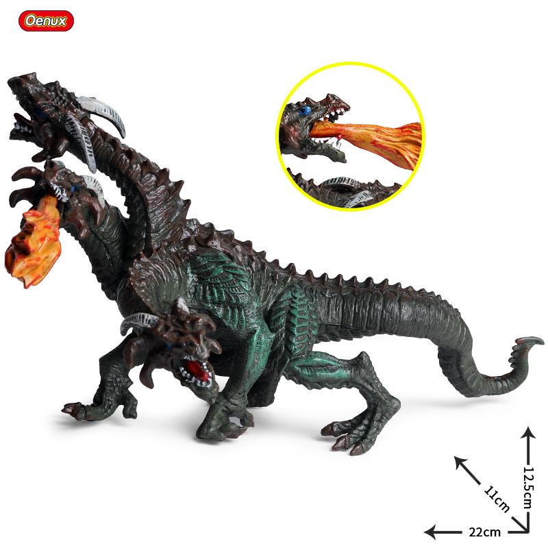 Oenux Mythical Dinosaur Dragon Tiger Golem Lion Snowmen Cattle Model Action Figures Artistical Decoration Collection Kid  Toy
