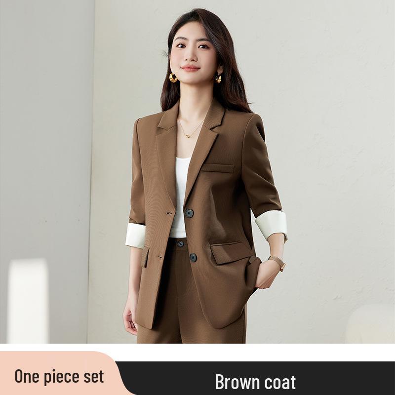 Women's 2025 Professional Temperament Blazer Set - New Spring & Autumn High-End Workwear Style