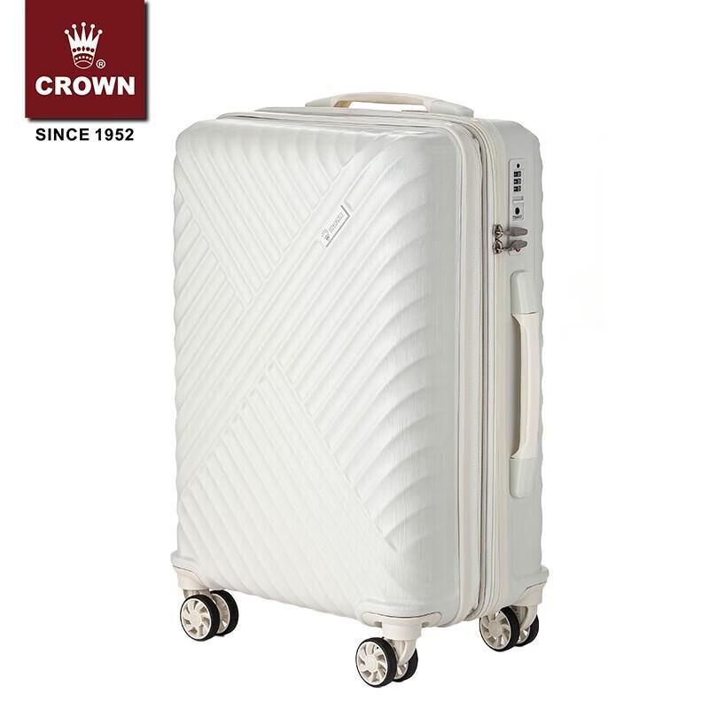 CROWN 20-inch ABS&PC Carry-On Luggage 20 Inch