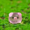 Micro-landscape Luminous Cute Little Animals Tuantuan Mengli Garden Landscaping Decoration Accessories Mini Ornaments