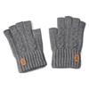 Windproof Alpaca Wool Half-Finger Cycling Gloves - Warm, Breathable, and Portable for Autumn and Winter
