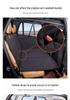 Breathable, Wear-Resistant Car Pet Mat: Skin-Friendly, Dirt & Stain-Proof – Universal Fit for Rear Seats.
