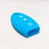 [IKT] Silicone Cover for Nissan Car Intelligent Key 2 Buttons Sky Blue / Notebook