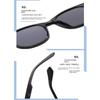 Classic Round Sunglasses for Men Women, Black Frame UV400 Fashion Casual SunGlasses