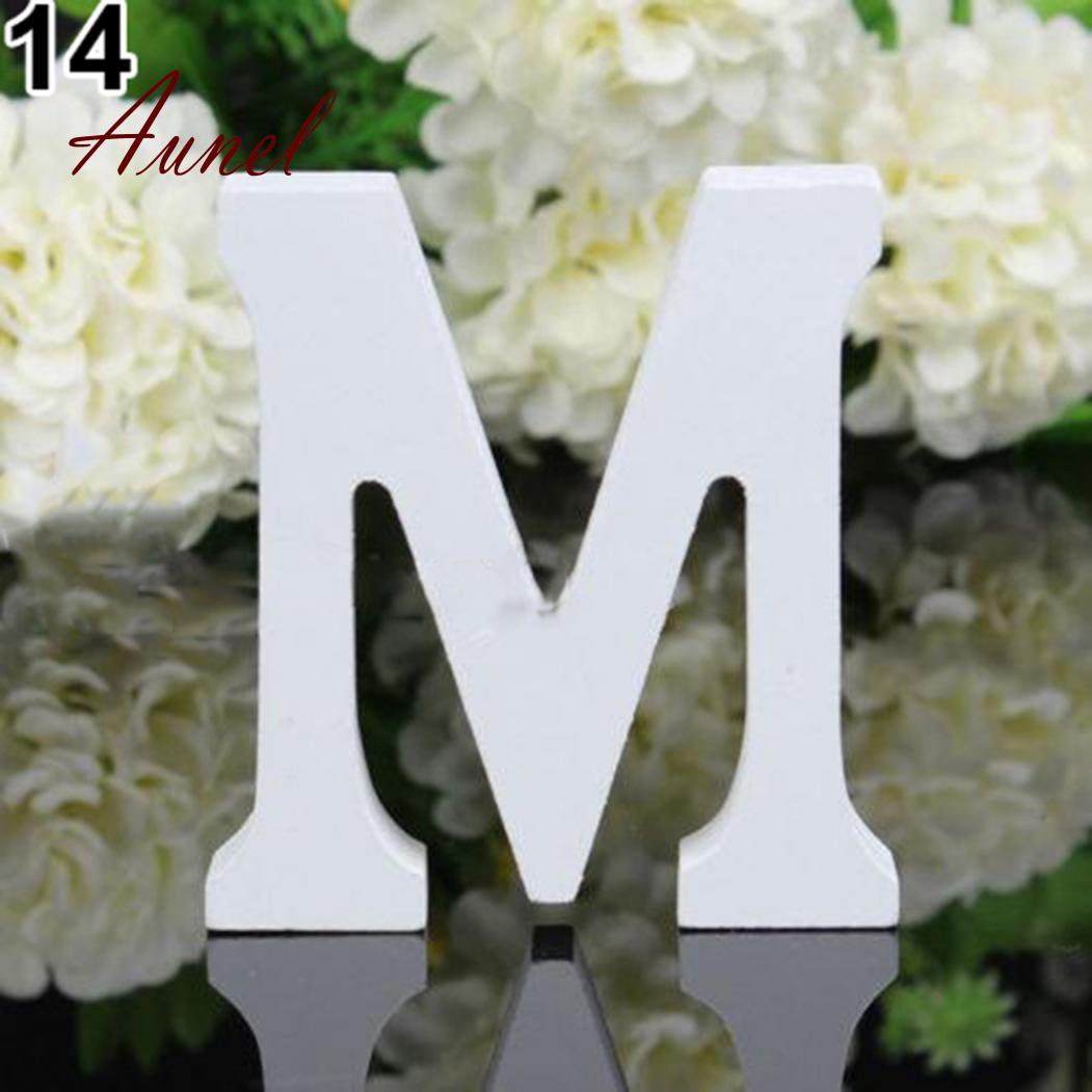 

Умные деревянные буквы алфавита для свадебной вечеринки, домашнего декора для магазина M