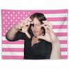 1pc YKHJSDMZ Daryl Star Dixon Pink American Flag Wall Hanging   Vibrant Patriotic Decor for Campus Dorms Bedrooms Living Room