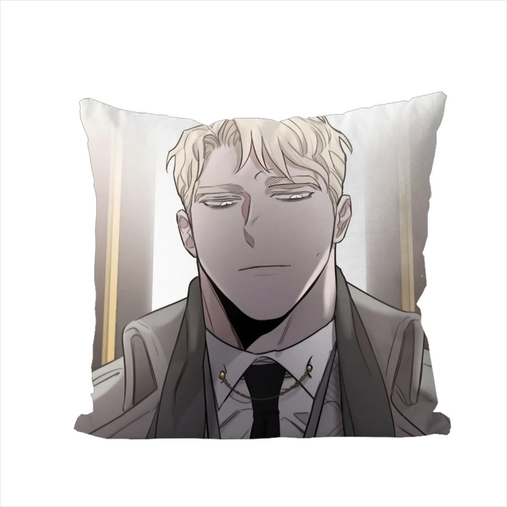 BL Mmanhwa Pillow Case For Car Sofa Decorative Home Doublesided Print Plush Square Throw Pillow Cushion Cover