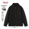 VANCL Men's Casual Loose Fit Color-block Workwear Jacket