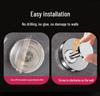 304 Stainless Steel Rotating Suction Cup Hook – Strong, No-Drill, Load-Bearing Hook for Kitchen, Bathroom, and Toilet.