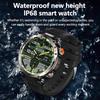 NEW 600mAh Large Battery Outdoor Smartwatch For Men 1.7-Inch Full Screen Sport mode IP68 Waterproof BT Call Smart Watch
