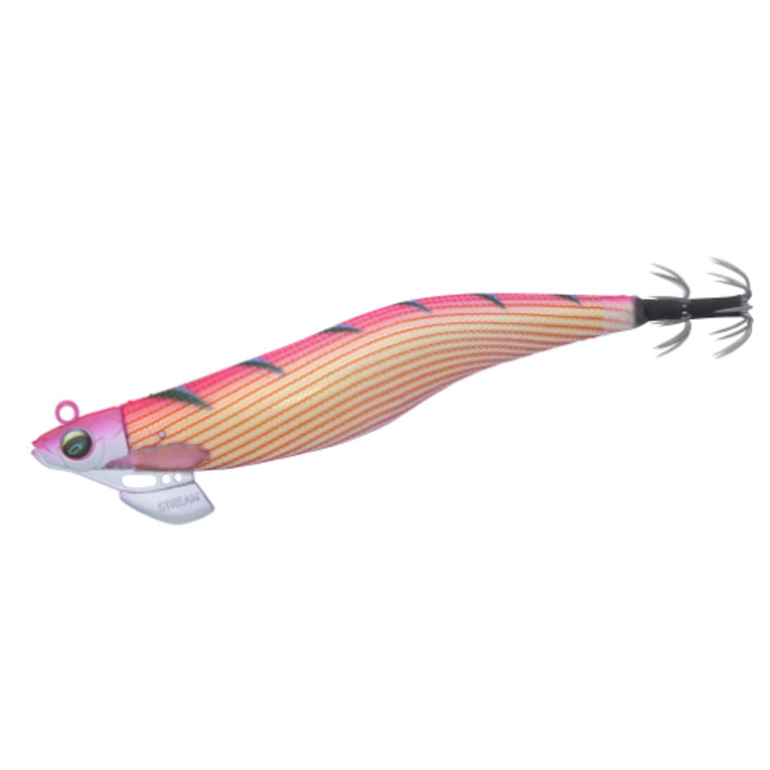 DAIWA Egi Emeraldas Stream Rattle No. 3.0 Gold-Striped Pink Cedar 3.0 issue