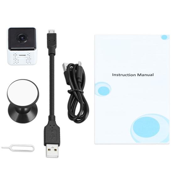 

Mini Security Camera 1080P Rechargeable WiFi Audio Video Recording Nanny Surveillance Camera