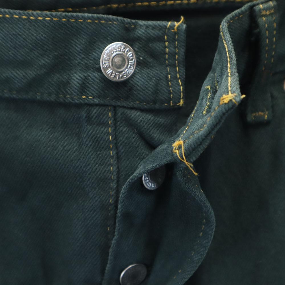 Levi's 90s 501 Made in USA Post-dyeing Denim pants W36 Jeans button fly Men's Used