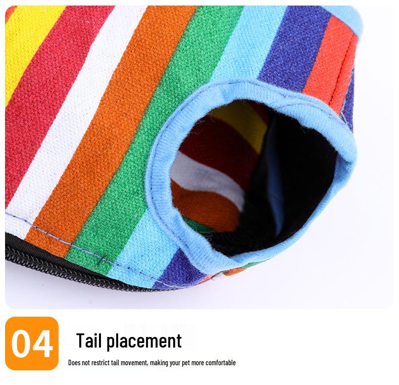 Portable Mesh Backpack for Small & Medium Dogs and Cats - Breathable Travel Carrier