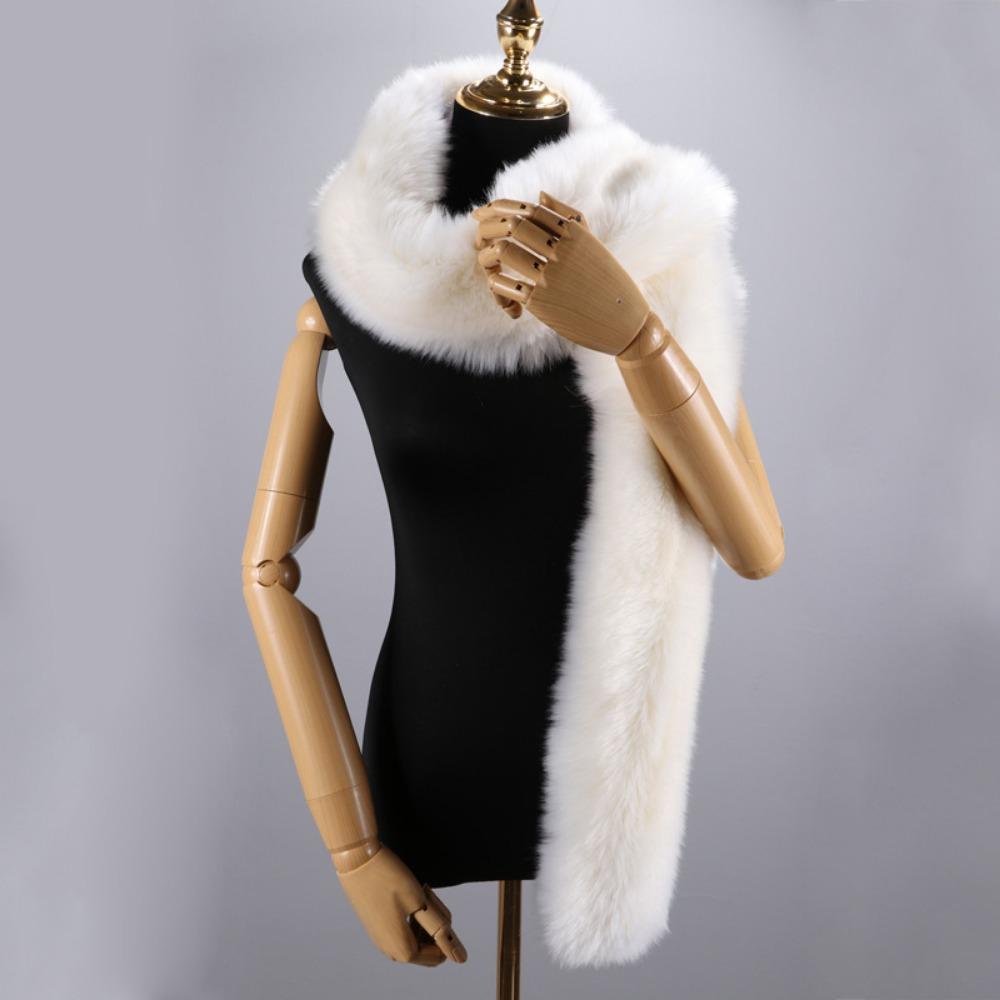 Extended Scarf Shawl Fur Scarf Imitation Fox Hair Collar Women's Winter New Evening Dress Cheongsam Shawl