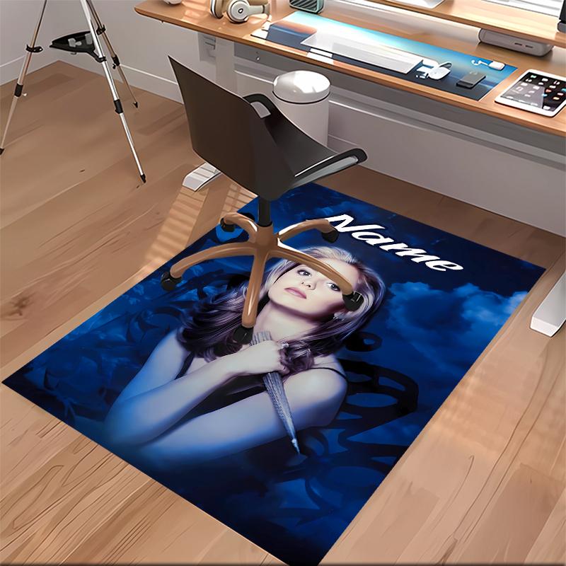 Custom personalization Buffy the Vampire Slayer Print Area Rug - Soft, Washable Non-Slip Indoor Mat,Living Room,Home&Office Decorative Rug