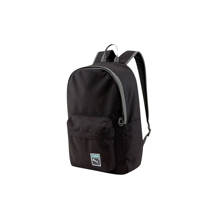 Puma Originals Retro Fabric Backpack Unisex Backpack Black 077354-01 Black