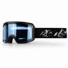 High-definition, impact-resistant ski goggles with comfortable sponge padding, windproof snow goggles for outdoor sports