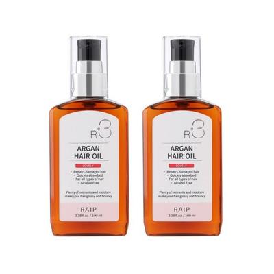 RAIP R3 Argan Hair Oil Lovely 100ml*2Pcs/4Pcs