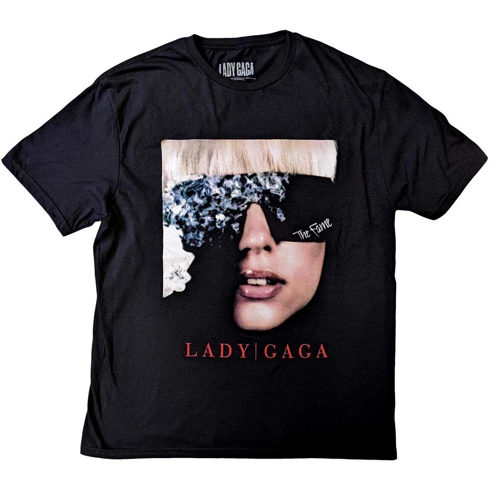 Lady Gaga - The Fame Photo - Black T-shirt S