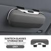 Exclusive For Nissan X Trail Qashgai Note Juke Sentra Navara Patrol Sunglasses Holder Sun Visor Clip On Abs Eyeglass Case
