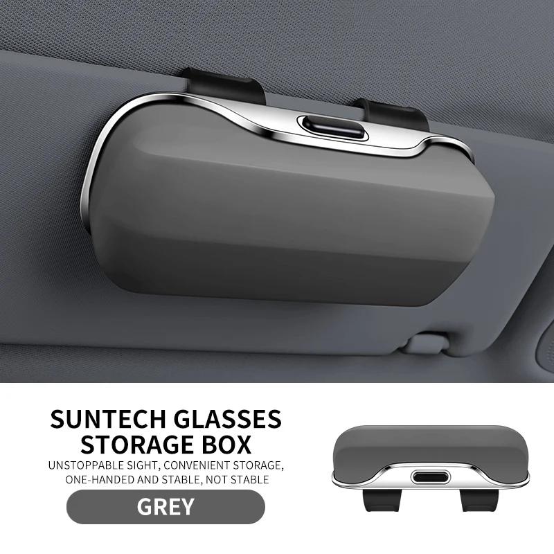 Exclusief Voor Hyundai I20 I30 Ix35 Kona Tucson Sonata Elantra Accent Zonnebrilhouder Zonneklep Clip-on ABS Brilhoesje