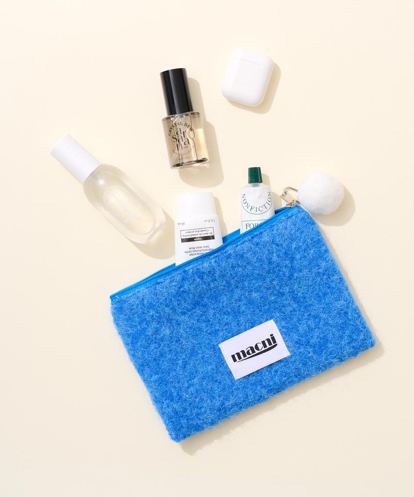 Macni Poodle Slim Pouch Blue