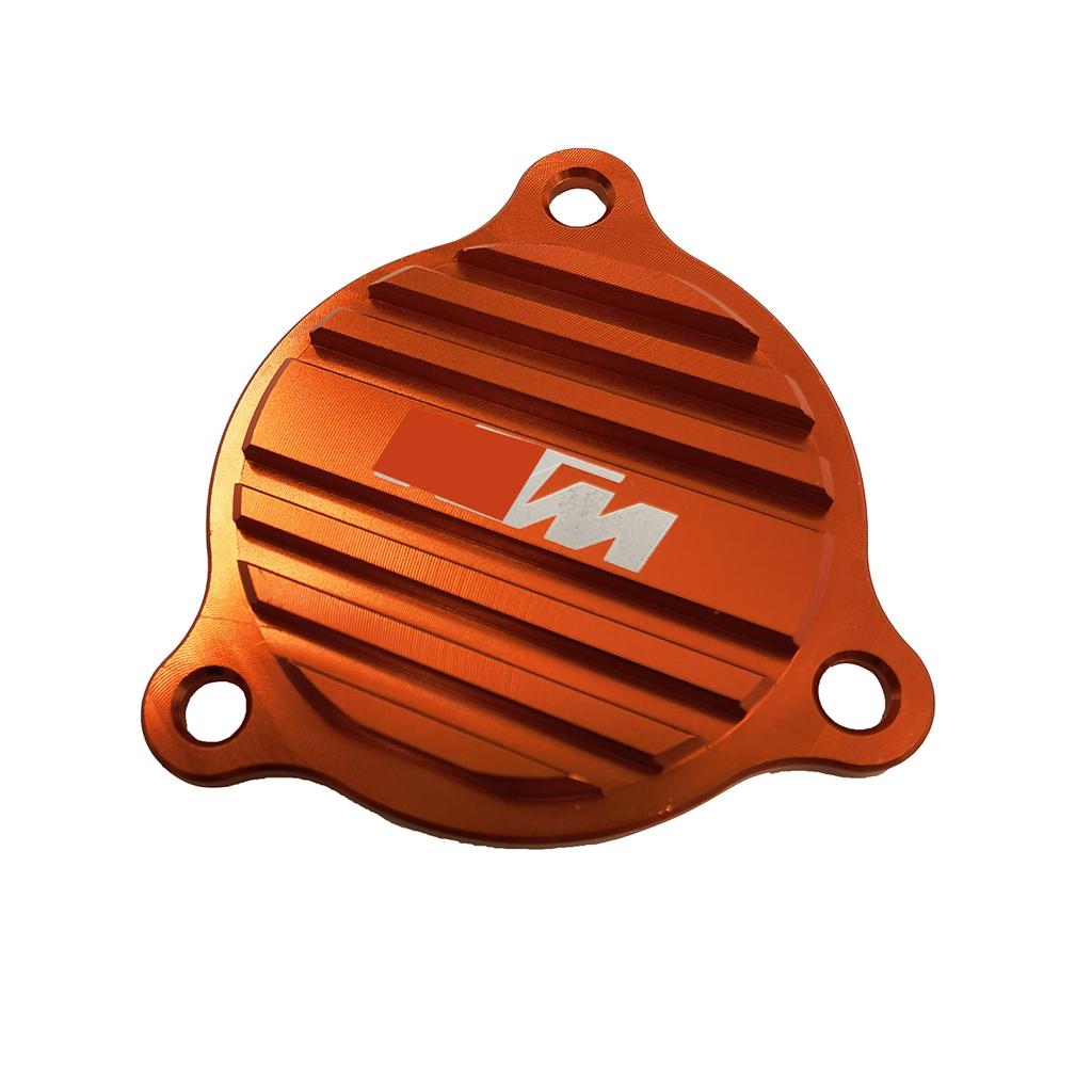 Für KTM XCF-W XC-W SX-F EXC-F EXC XC-F Sechs Tage 250 350 450 500 530 2013-Motorrad CNC Ölpumpe Abdeckung Schutz Kappe MX Racing