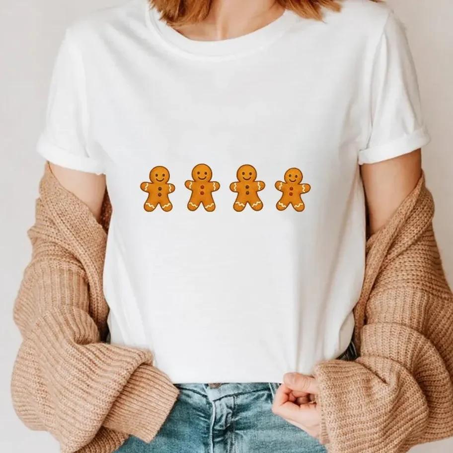 Its the Most Wonderful Time of the Year T Shirts Gingerbread Christmas Tee Cute Holiday Shirt Festive Cookie Lover Top