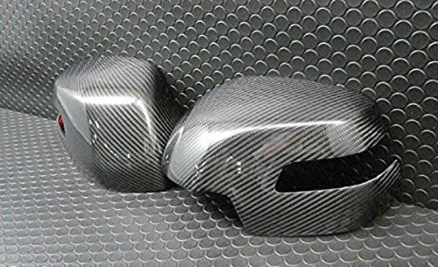 BRIGHTZ Real Carbon Fiber Door Mirror Type for Toyota Step Wagon and RP3 Covers, D, RP1, RP2, [CAR-MIR-033] (Part Number 22877)