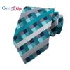 3.15"(8cm) Fashion Striped PaisleyTies Men Plaid Flower Necktie for Wedding