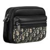 Dior Rider 2.0 Adjustable Shoulder Strap Zipper Closure Oblique Jacquard Canvas and Grainy Calfskin Messenger Bag Mini 2ESWS034YKS-H27E