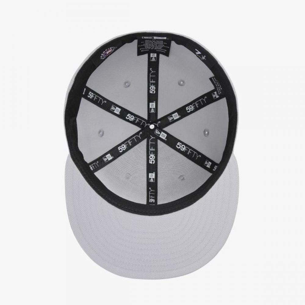 Boné Fitted New Era Mlb La Dodgers Cinza Golfinho