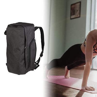 Gym Duffle Bag Yoga Mat Carrier Pouch Adjustable Shoulder Strap Backpack for