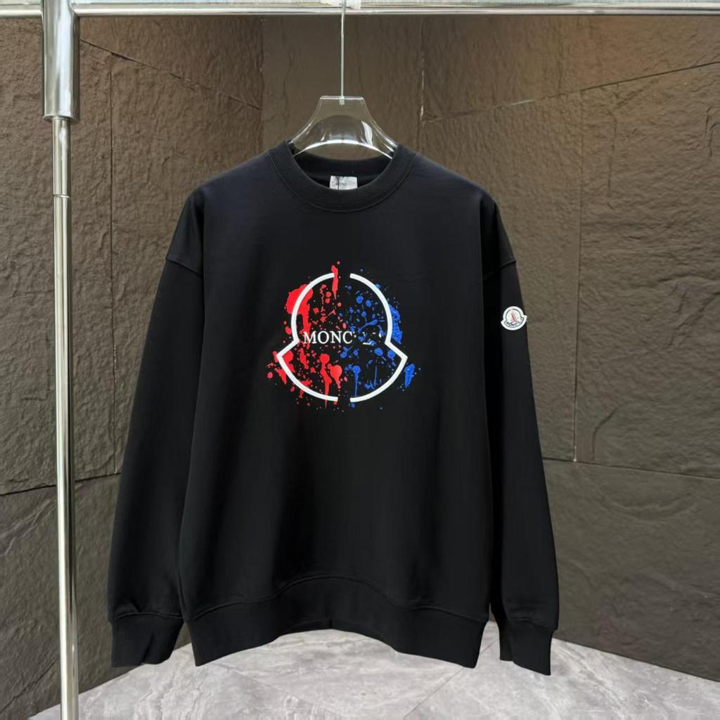 Meng Family Autumn/Winter Couple Hoodie with Badge Embroidery - Casual Breathable Round Neck Top