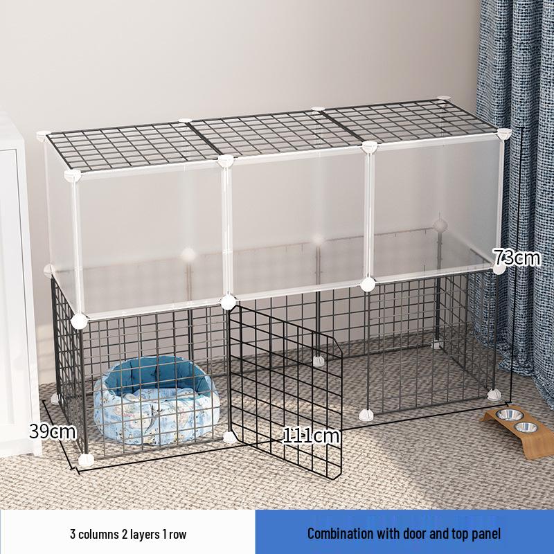 Pet Fence: Indoor Medium & Small Dog Gate, Barrier, & Stopper