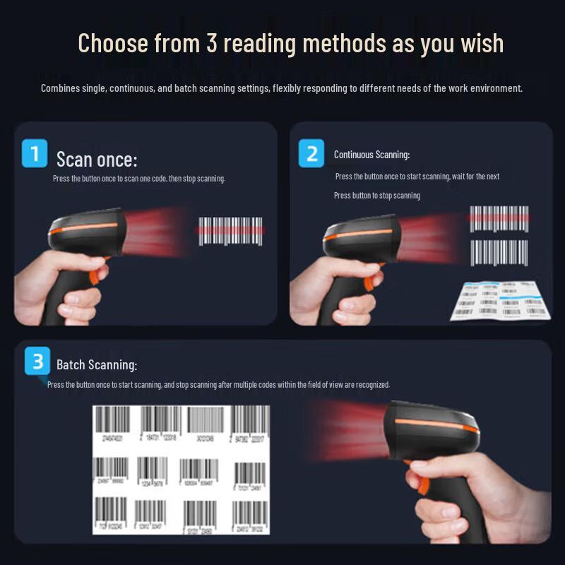Hikvision Industrial Wireless Barcode Scanner