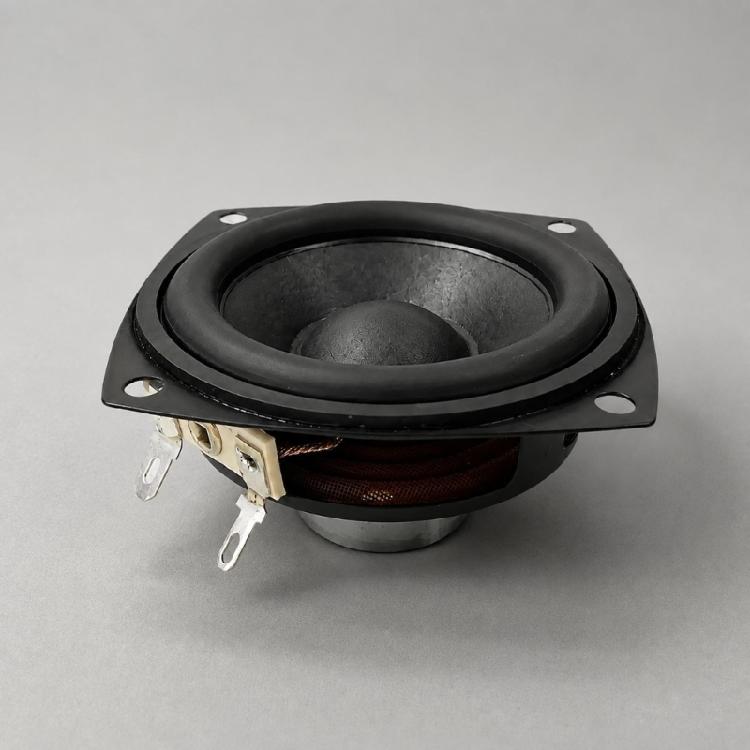 2.5inch Speaker Assembly Component with 80DB Sensitivity, Defined Power Specifications, and Attachment and Wiring Layout