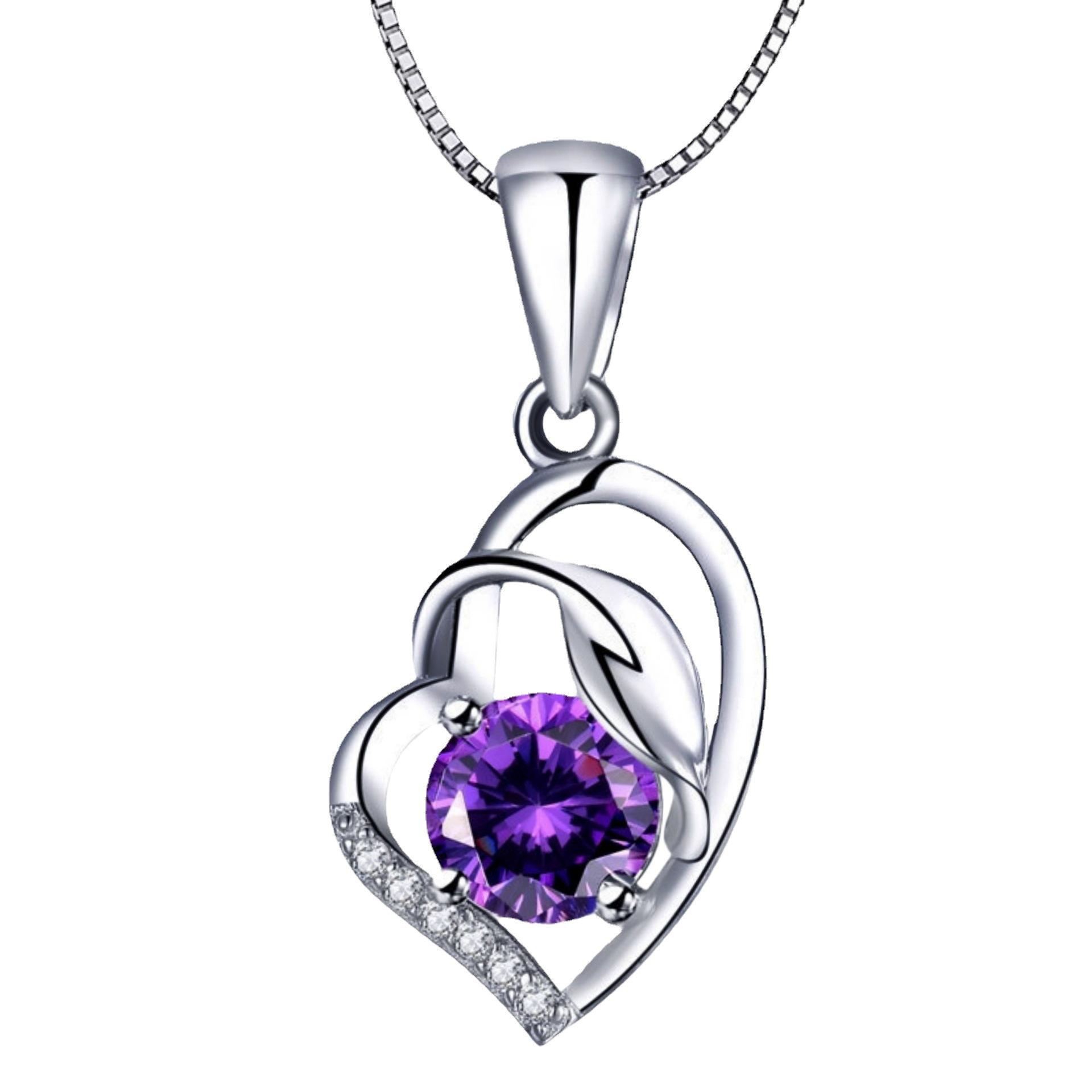 

Цепочка Celar с кулоном в форме сердца, кулон с вермикулитом, ожерелье, ожерелье